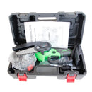 Mini Motosserra Elétrica Sem Fio Portátil Bivolt 110v/220v 4 Polegadas 2 Baterias e Maleta